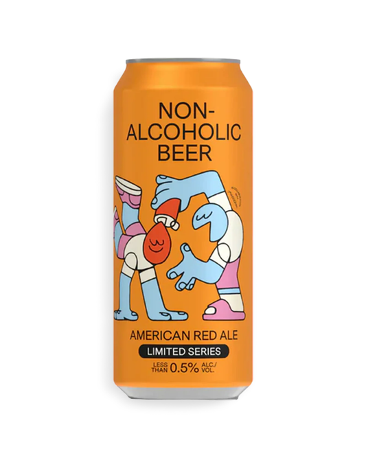 american red ale limited series non alcoholic beer